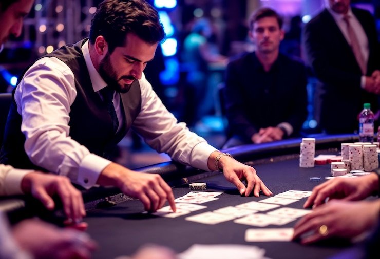 Mobile phone screen showing Dream Gaming live roulette table interface